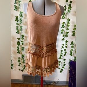 Bke lace tank
